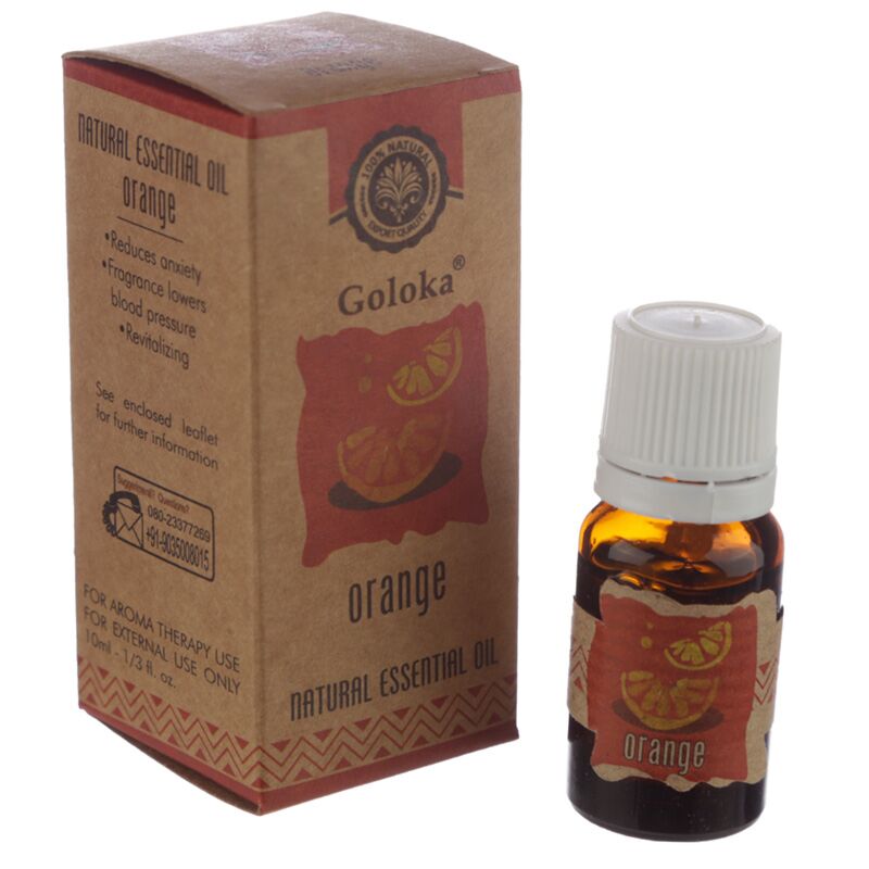 Goloka Orange Natural Essential Huile 10ml