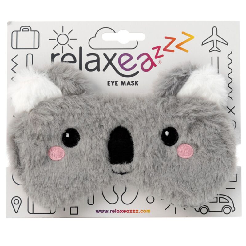 Masque de couchage koala en peluche