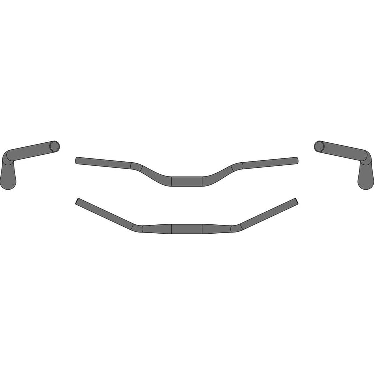 Ergotec rehausseur de guidon 50 confort 31.8 780mm noir oem