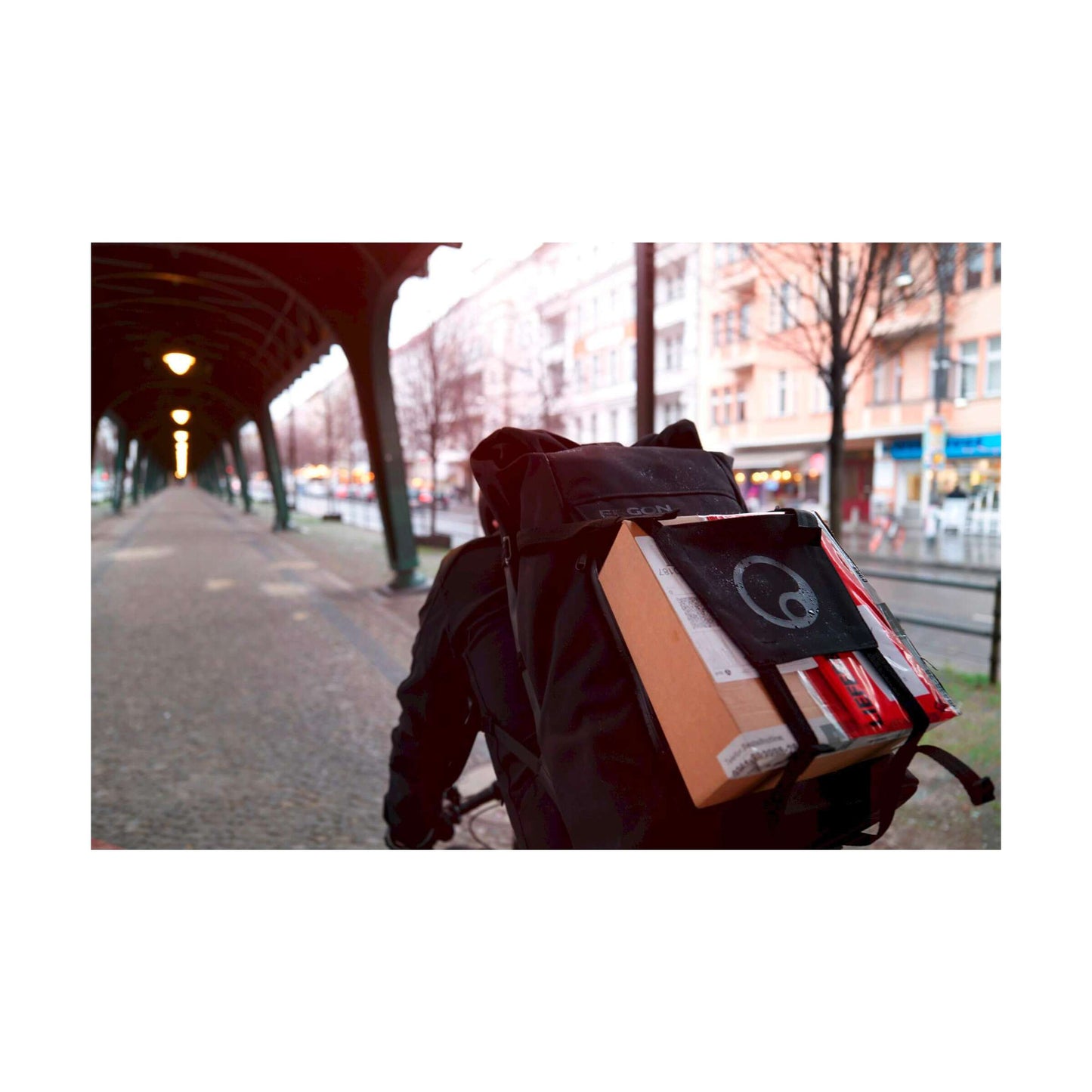 Ergon BC Sangle de bagages urbains - noir