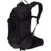 Ergon Ba2 Black - Compact All -Mountain Sac à dos pour les caméras d'action, système de transport réglable, capacité de 10L