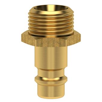 Lüdecke ludecke raccord enfichable 3 8 couteau à filetage mâle.dn7.2 (euro10)