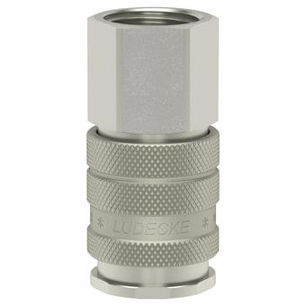 Lüdecke ludecke raccord rapide 3 4 filetage femelle dn10 | 5 pièces