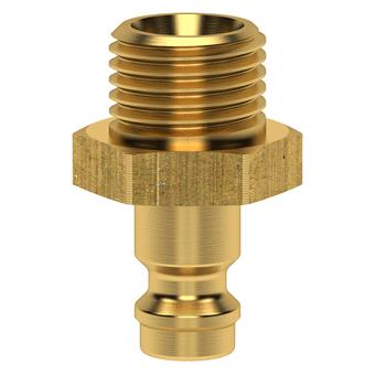 Lüdecke ludecke raccord enfichable 1 4 filetage mâle dn5
