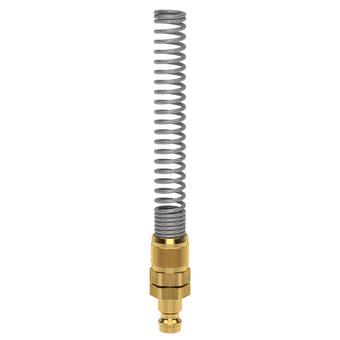 Lüdecke ludecke raccord enfichable 4x6mm avec ressort de flambage dn5
