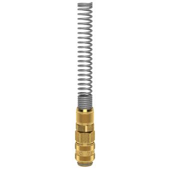 Lüdecke raccord rapide ludecke 4x6mm avec ressort de flambage dn5
