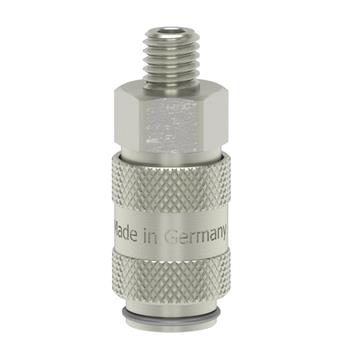 Lüdecke ludecke raccord rapide m5 filetage mâle dn2.7
