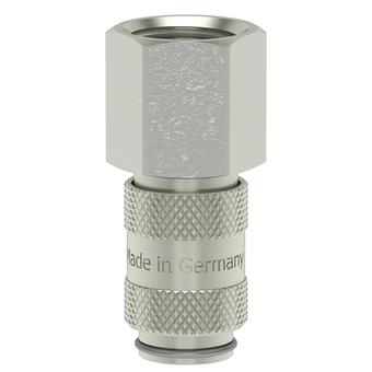 Lüdecke ludecke raccord enfichable m5 filetage femelle dn2.7