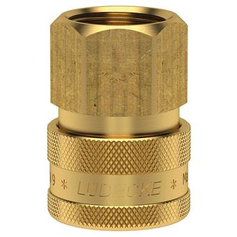 Lüdecke raccord rapide ludecke 1 2 filetage femelle dn9