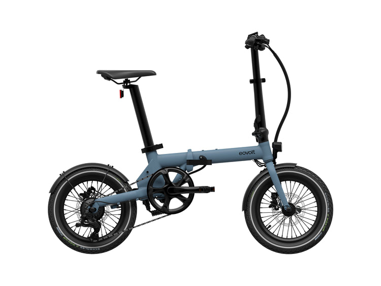 EOVOLT Electric pliing vélo matin 16 origines v3 bleu