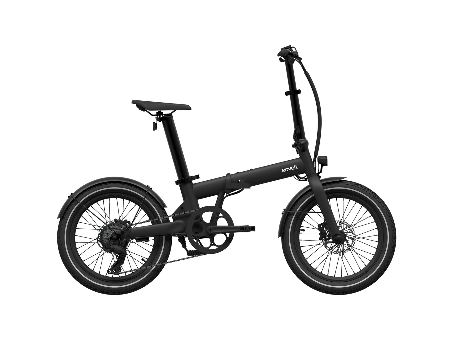 Vélo pliant électrique eovolt après-midi 20 v2 noir