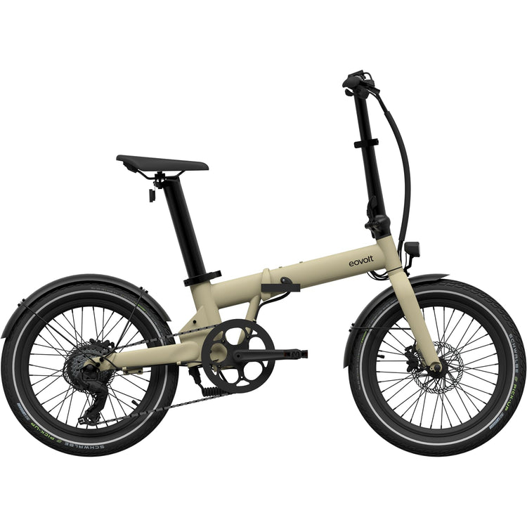 Vélo pliant électrique eovolt après-midi 20 origines v3 sable