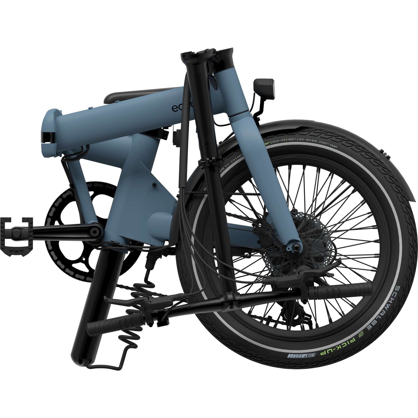 Vélo pliant électrique eovolt après-midi 20 origines v3 bleu