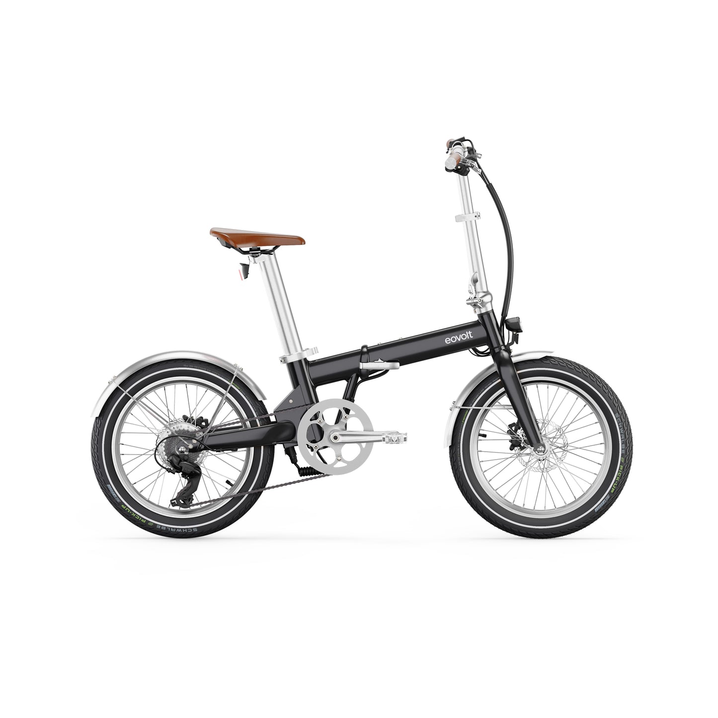 EOVOLT Electric Pliage Bike Afternoon 20 Vintage V3 Black