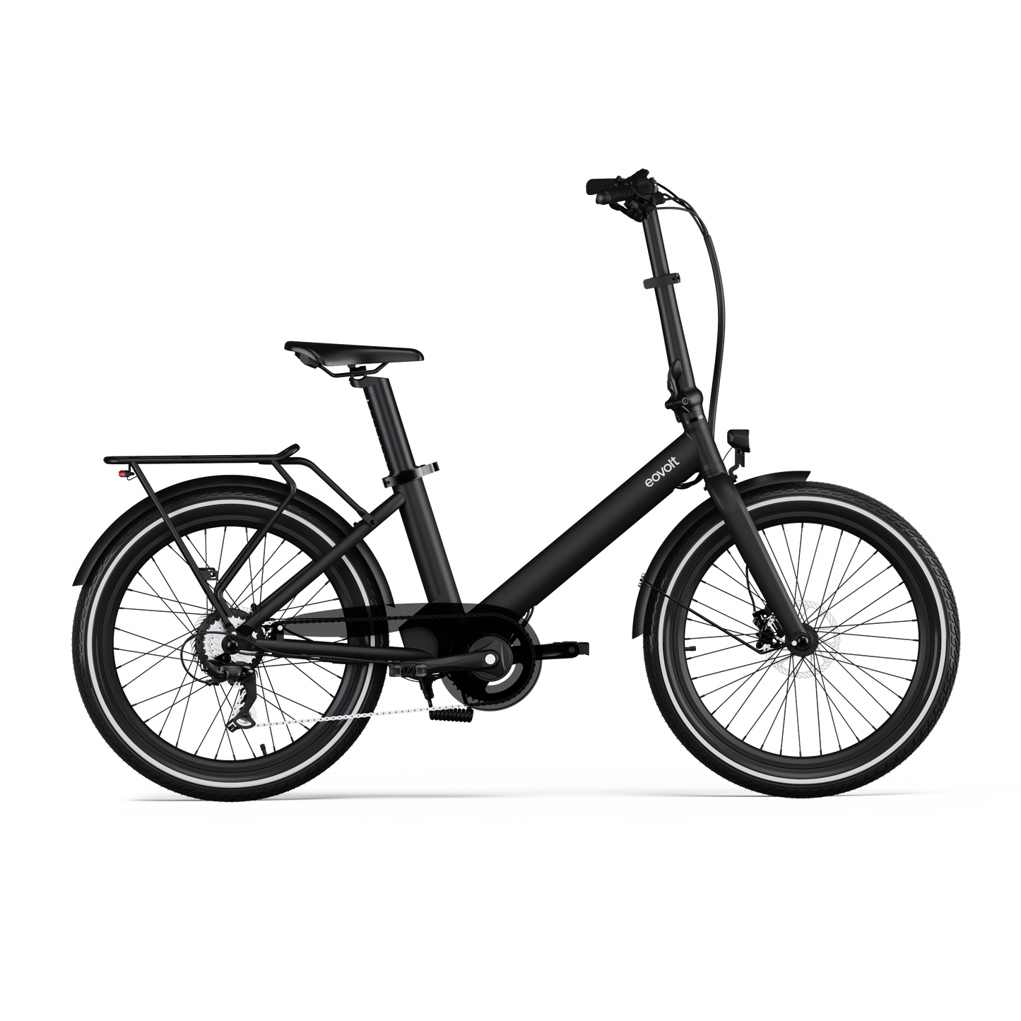 EOVOLT Electrical Compact Bike Evening 24 V2 Black