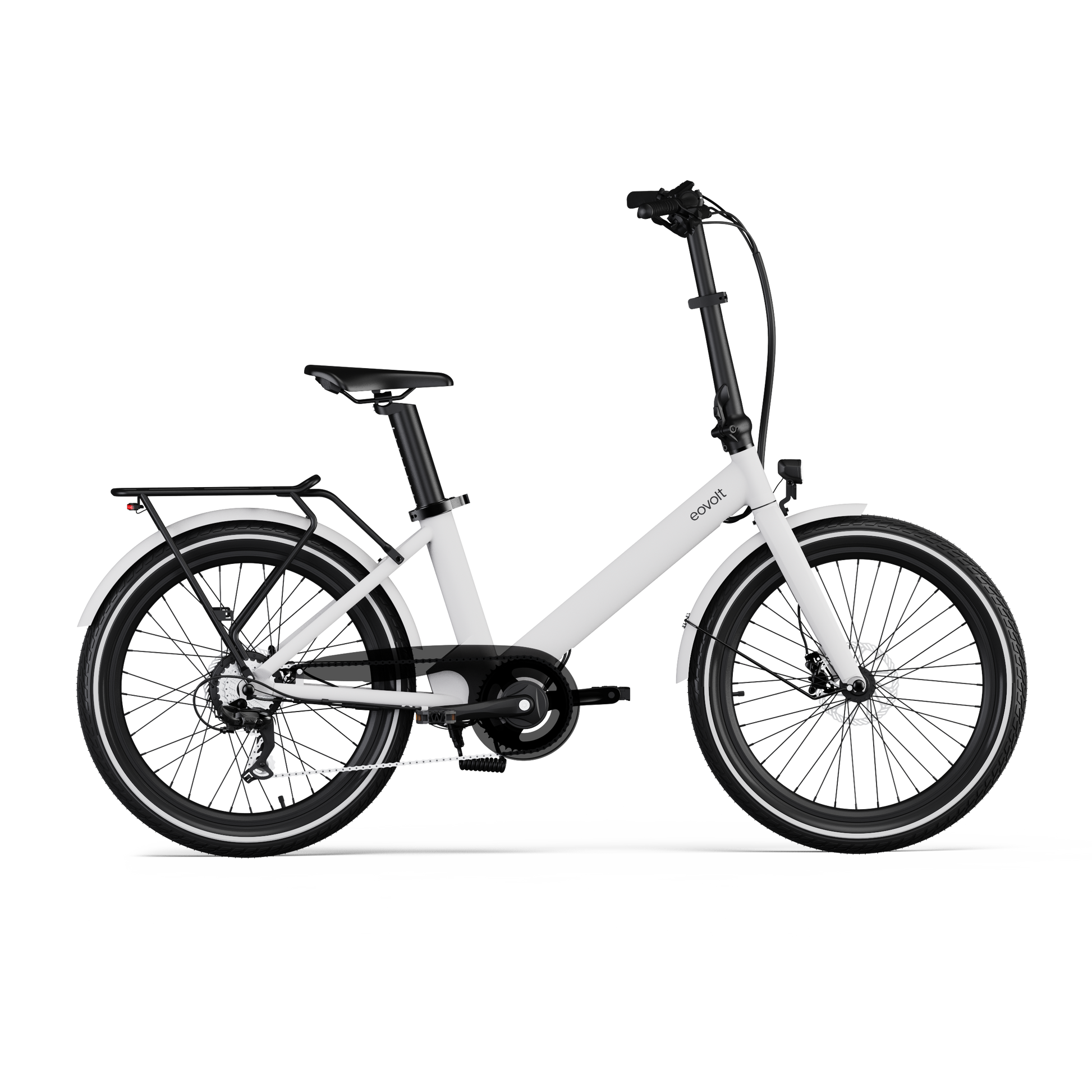 EOVOLT Electrical Compact Bike Evening 24 V2 Gray