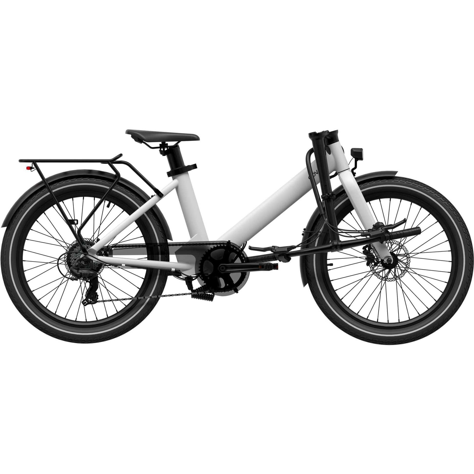 EOVOLT Electrical Compact Bike Evening 24 V2 Gray