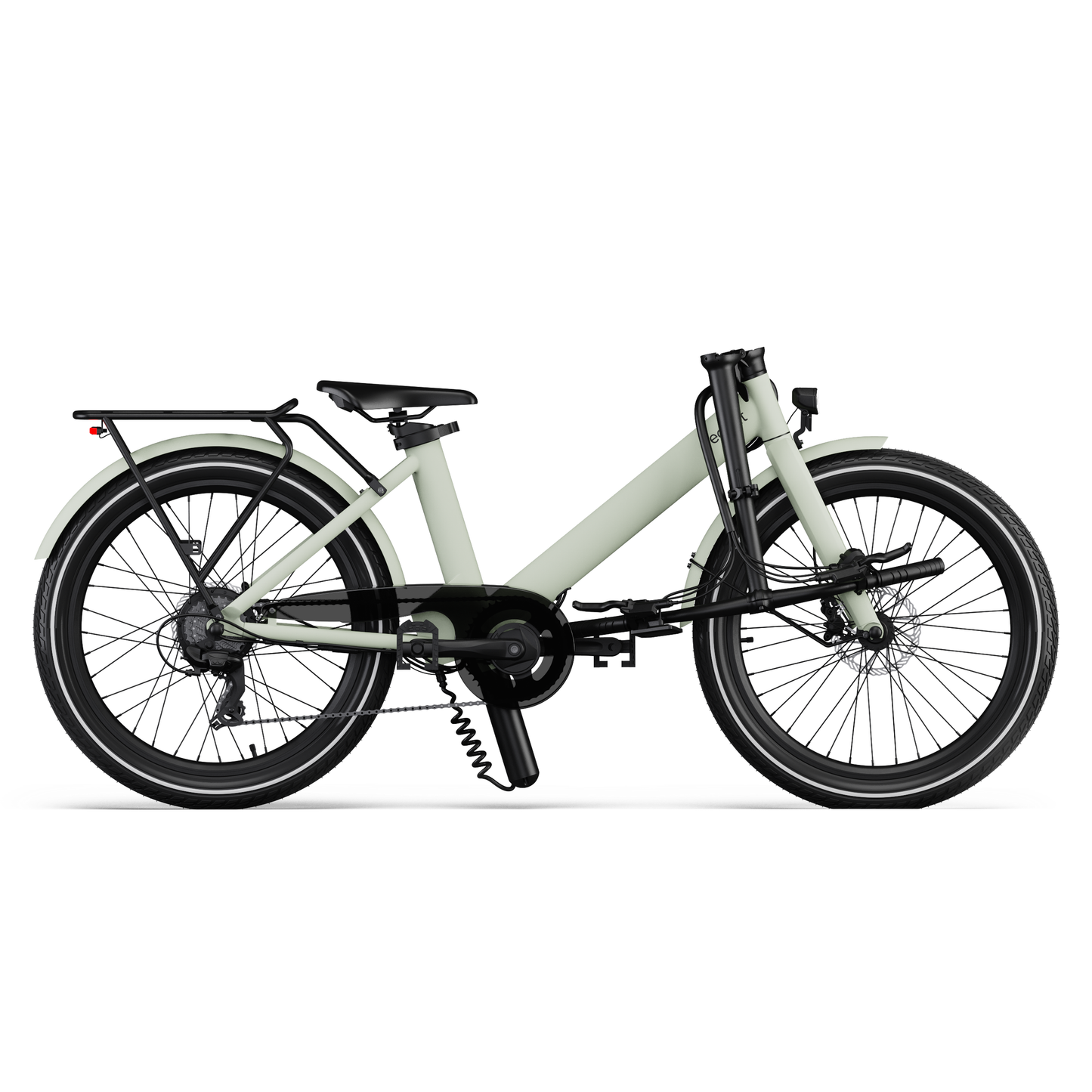 EOVOLT Electrical Compact Bike Evening 24 V2 Green