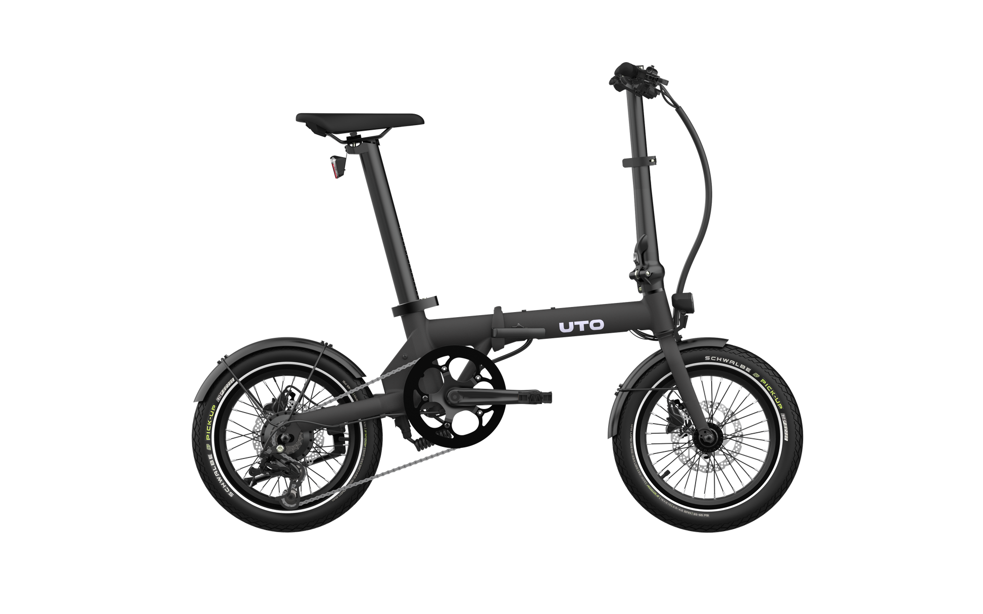 Vélo pliant électrique Uto og16 v0 noir