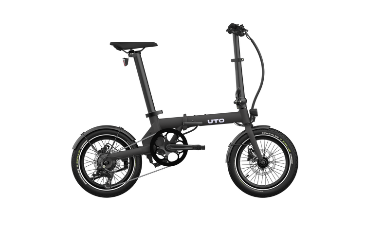 Vélo pliant électrique Uto og16 v0 noir
