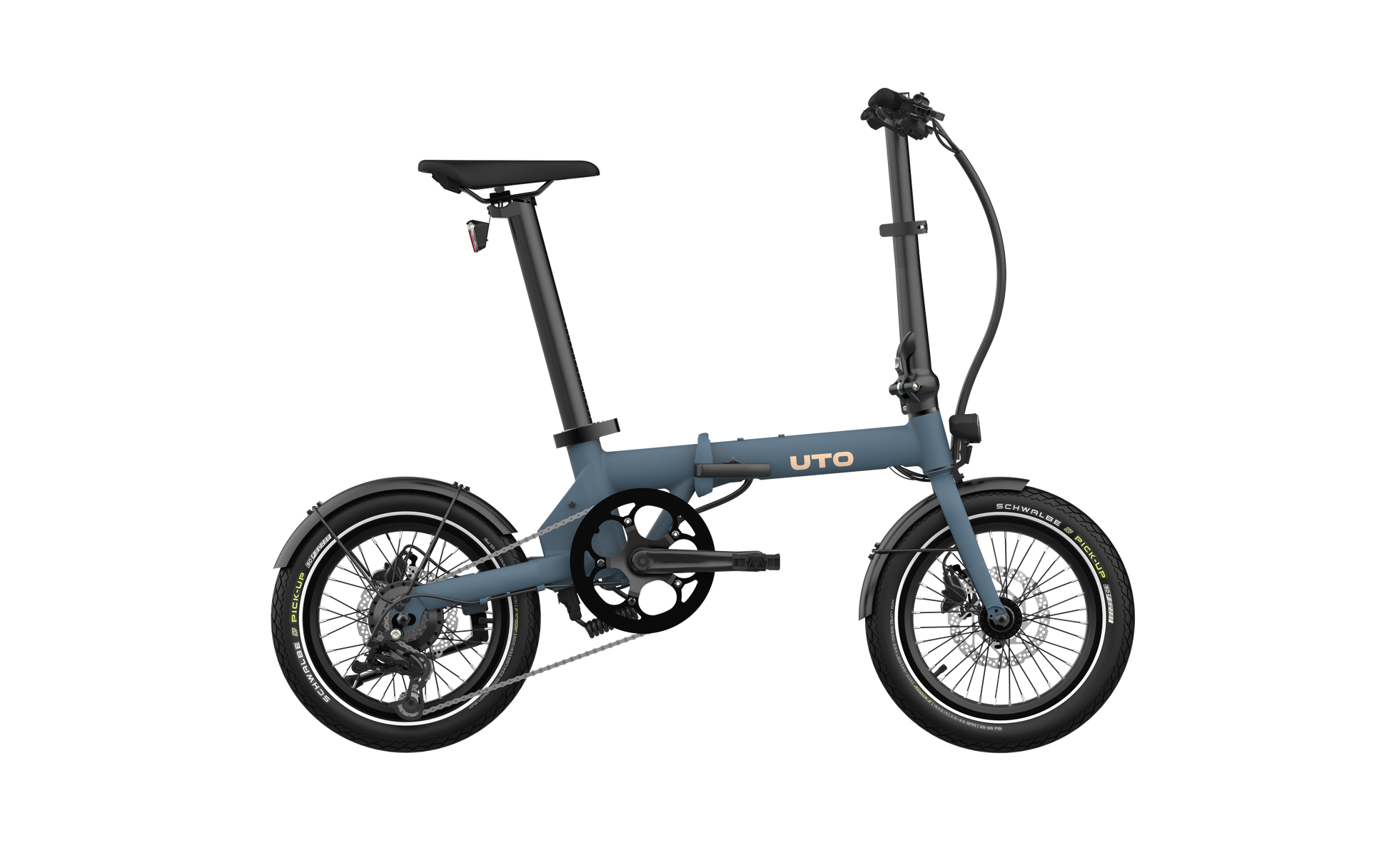 Vélo pliant électrique UTO OG16 v0 bleu