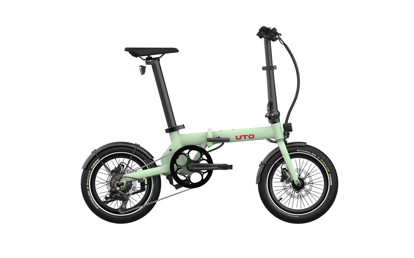 Vélo pliant électrique UTO OG16 V0 Green
