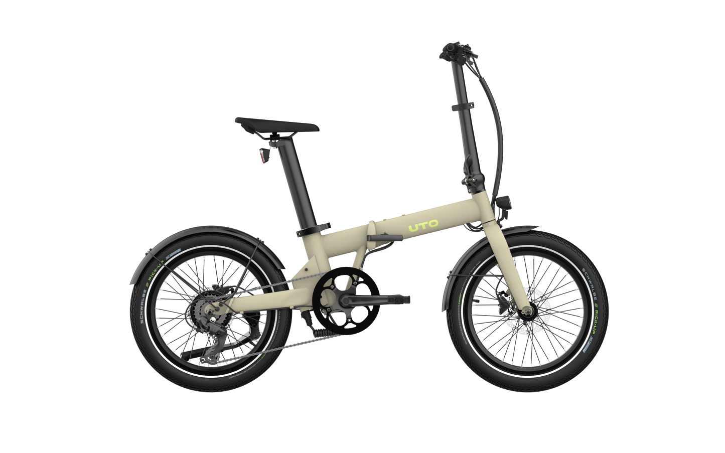 Vélo pliant électrique uto og20 v0 sable