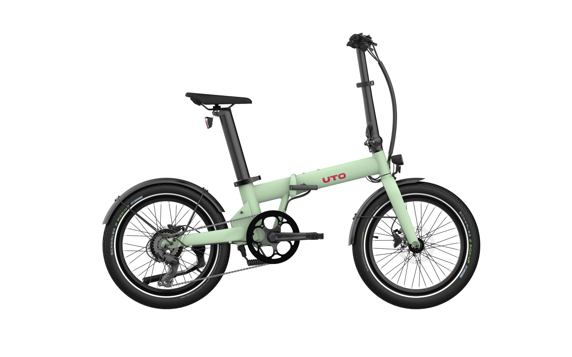 Vélo pliant électrique Uto og20 v0 vert