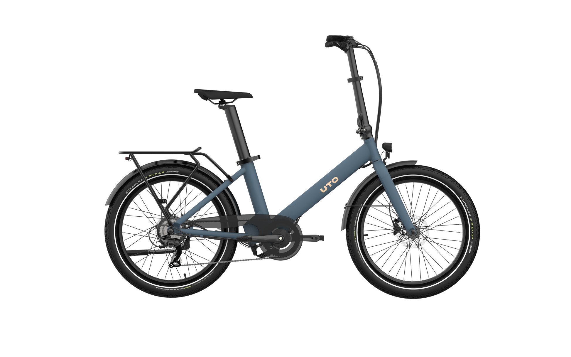 Vélo compact électrique Uto og24 v1 bleu