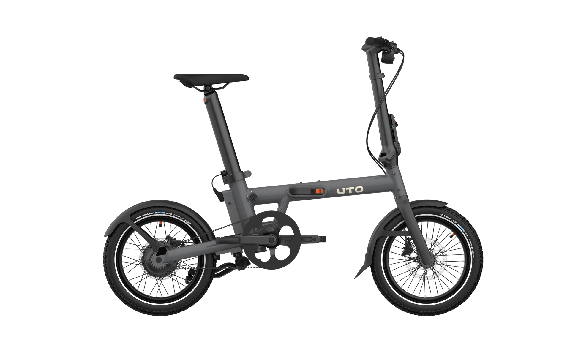 Vélo pliant électrique Uto pro16 v0 gris