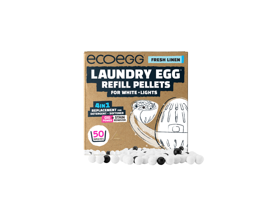 Recharge Ecoegg pour la cire blanche - Linge frais - 50 lavages