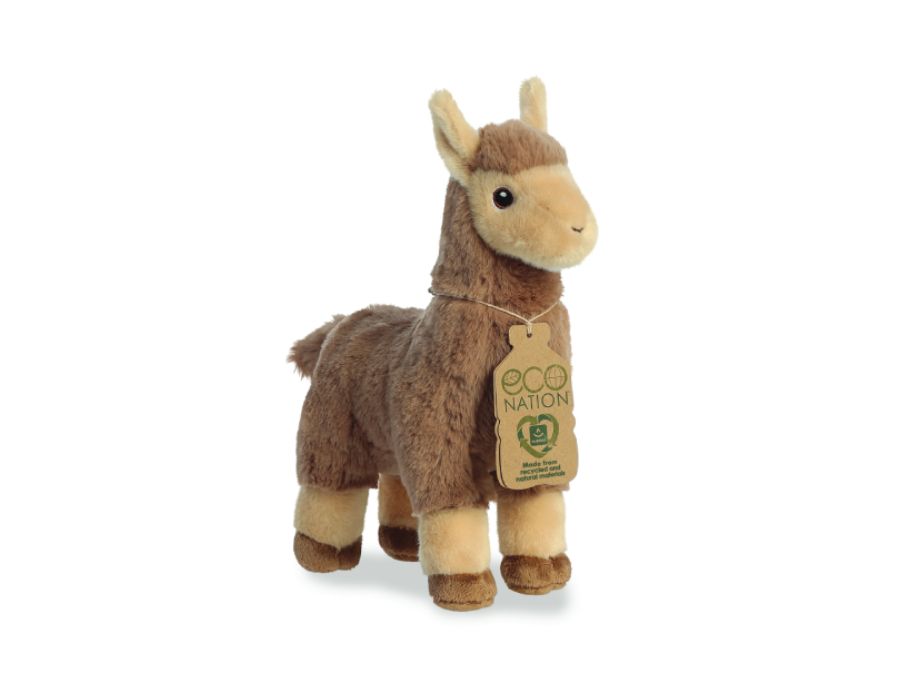 Eco Nation Pluchen Cuddle Lama 28 cm