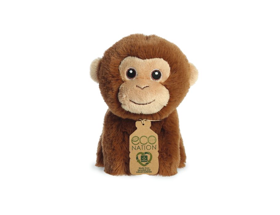 Eco Nation Peluche Mini Monkey 13 cm