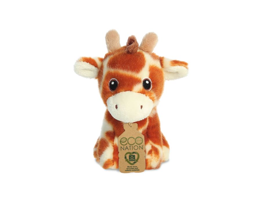 Eco Nation Pluchen Cuddle Mini Giraffe 13 cm