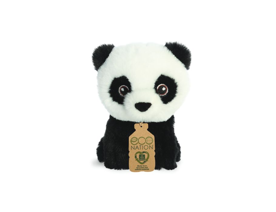 Eco Nation Pluchen Cuddle Mini Panda 13 cm