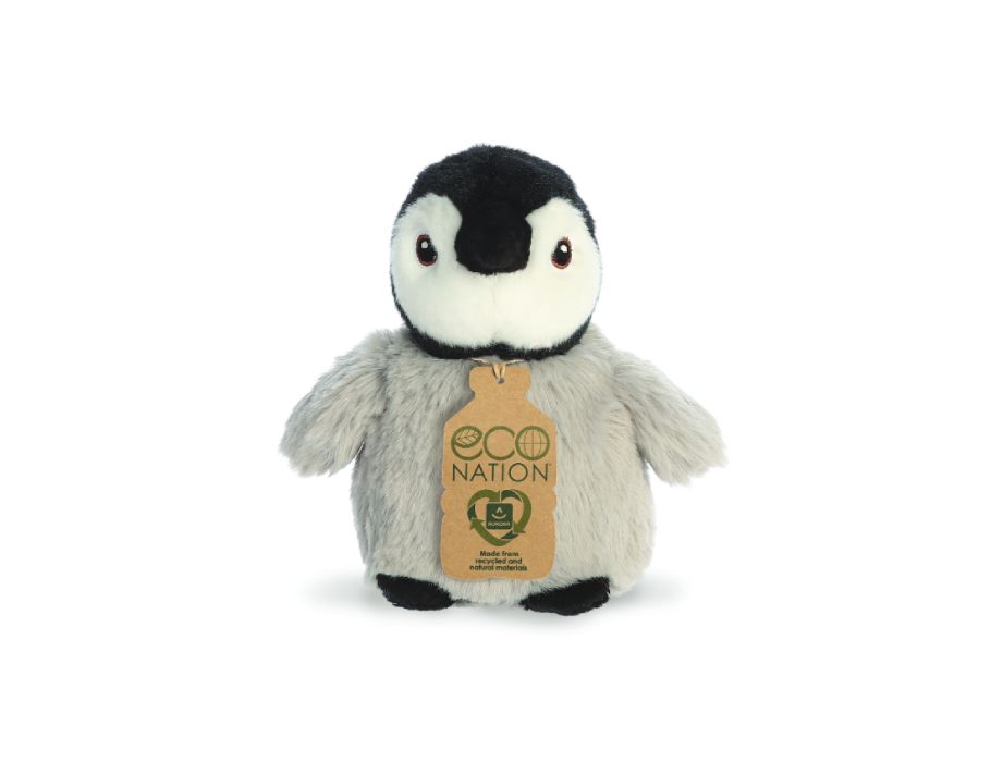 Eco Nation Pluchen Cuddle Mini Penguin 13 cm