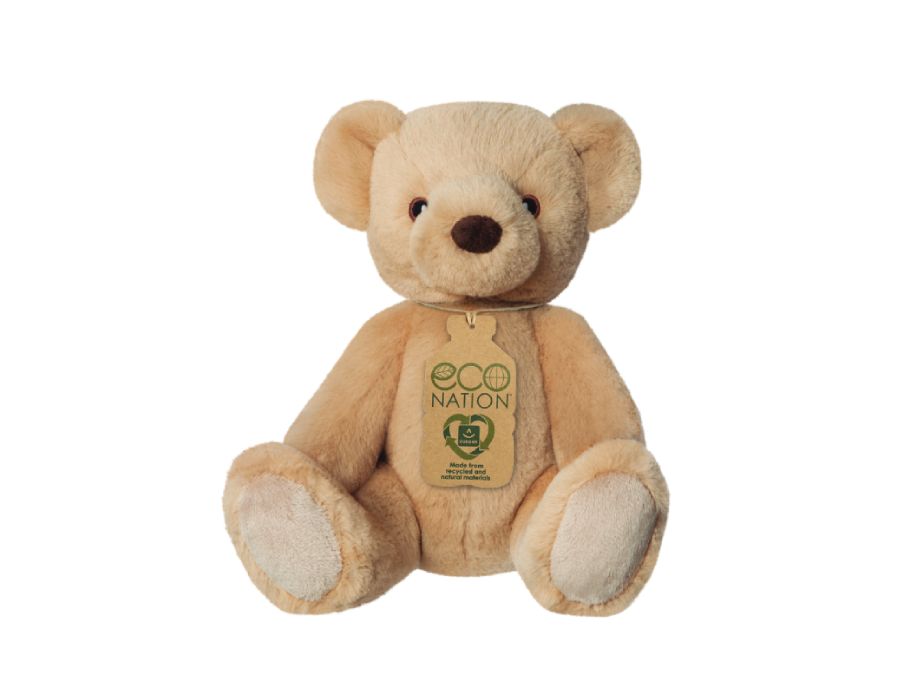 Eco Nation Pluchen Cuddle Teddy Bear 22 cm