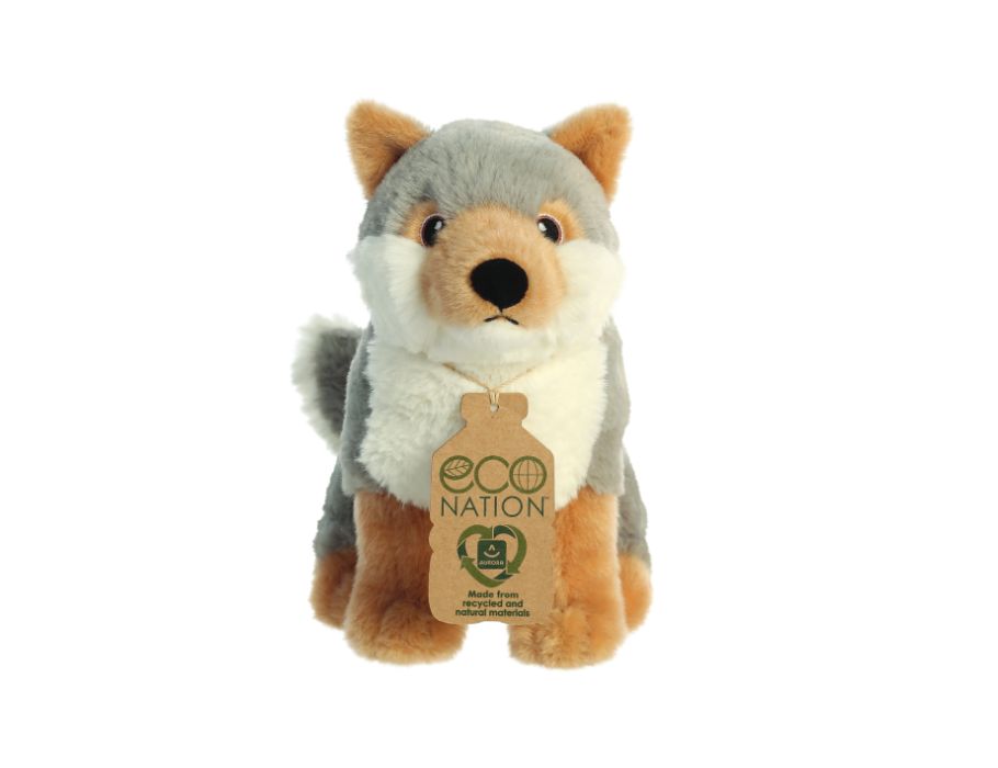 Eco Nation Pluchen Cuddle Wolf 24 cm