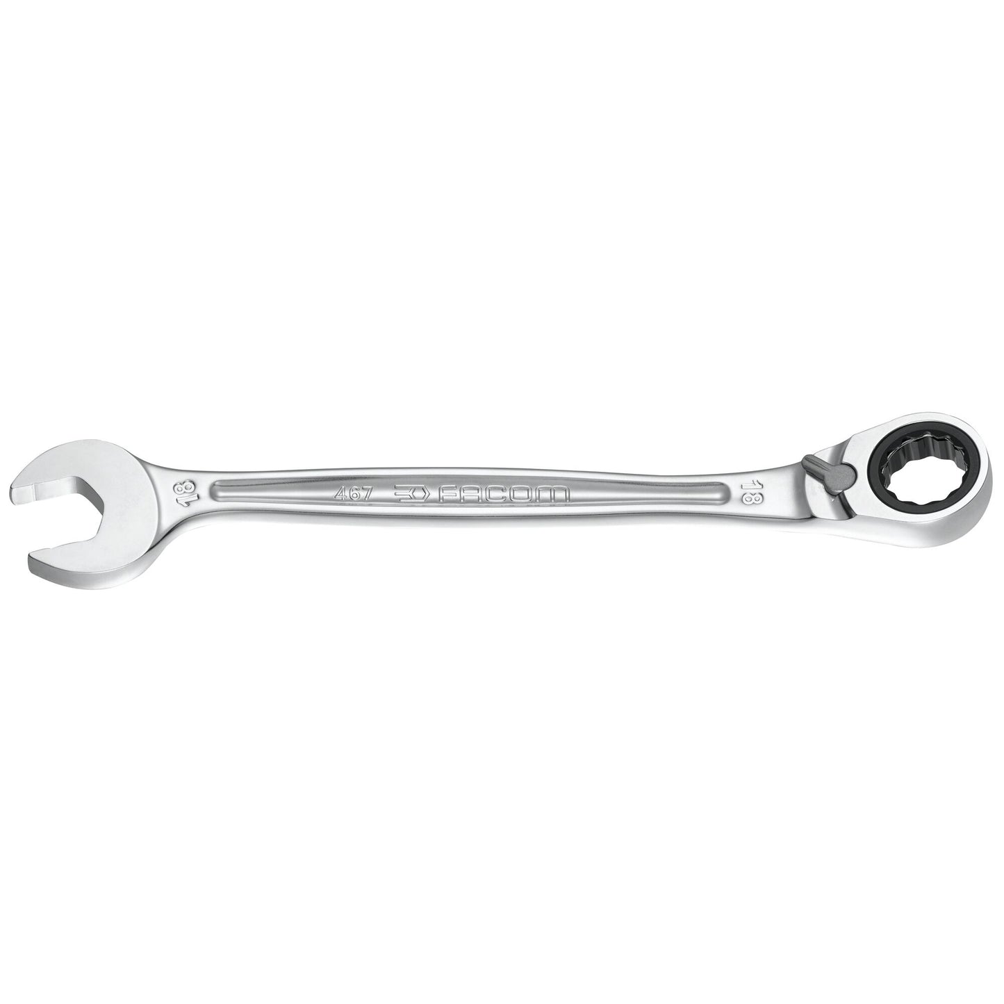Facom 467b - clés mixtes à cliquet ultra grip | tailles métriques - 467b.24pb