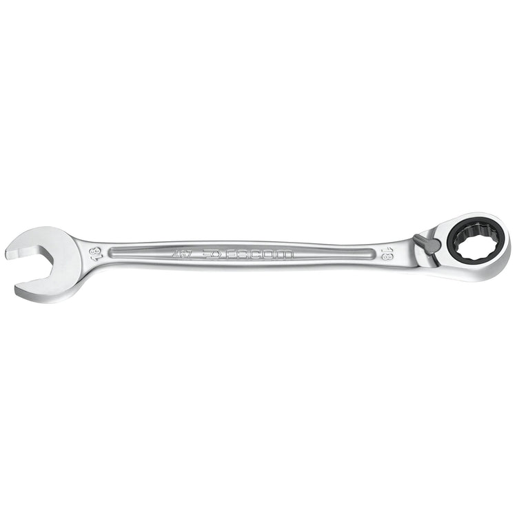 Facom 467b - clés mixtes à cliquet ultra grip | tailles métriques - 467b.24pb