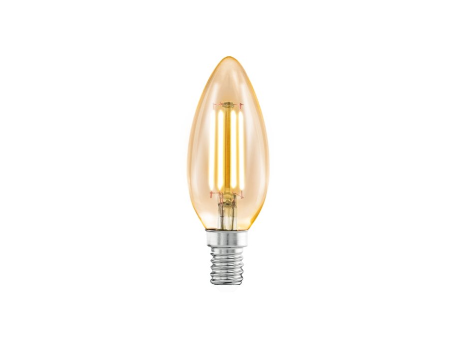 Eglo LED lampe vintage Cand E14 320 LM AMBER DIMMable