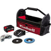 Einhell Battery Angle Grinder TC-Ag 18 115 Li Kit