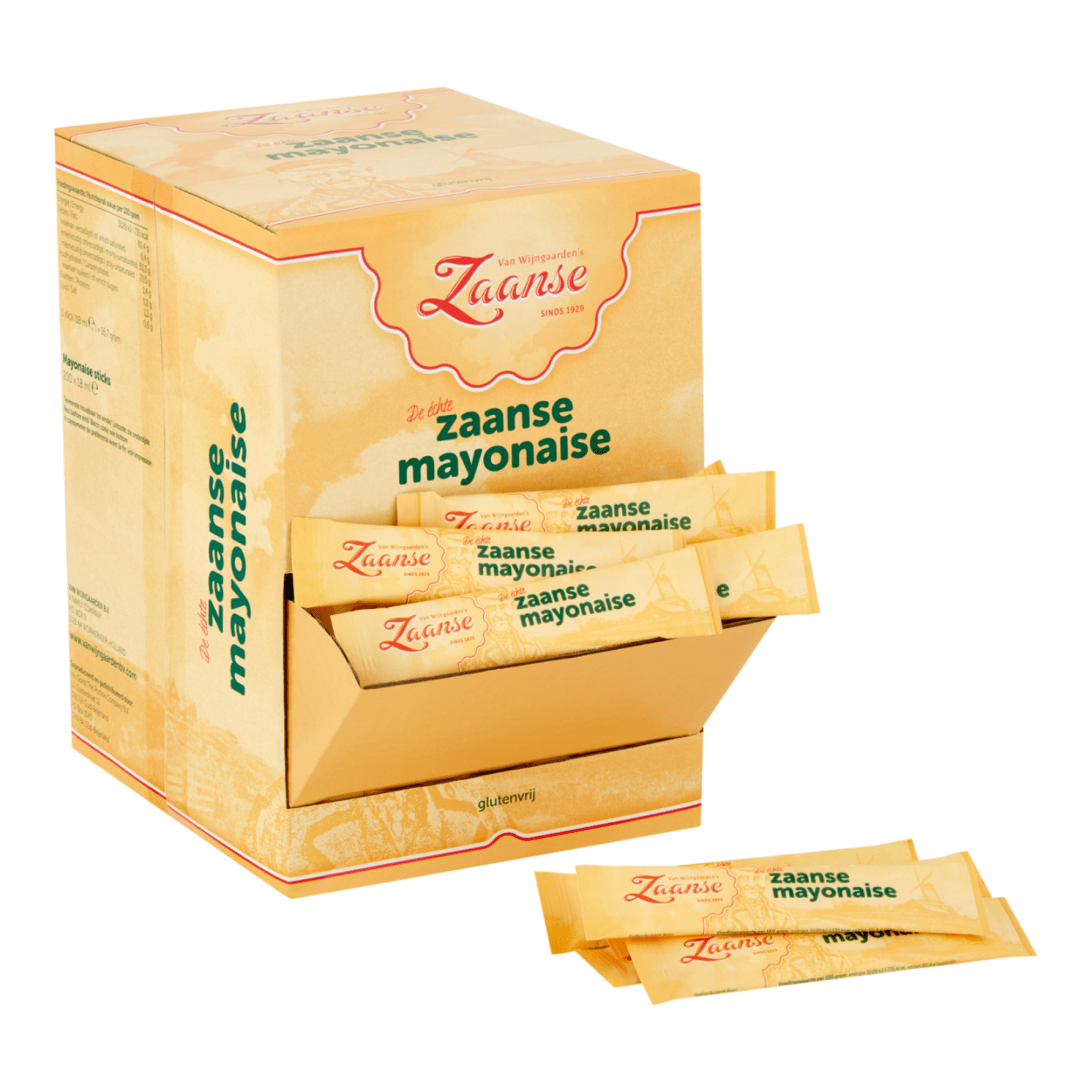 Sachet de mayonnaise Zaanse Zaanse de Van Wijnen (112x18ml)