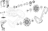 Déraille arrière SRAM. X01 Eagle Axs 52T rouge - afbeelding 1