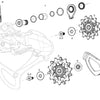 Déraille arrière SRAM. Xx1 Eagle Axs 12sp 52 t.