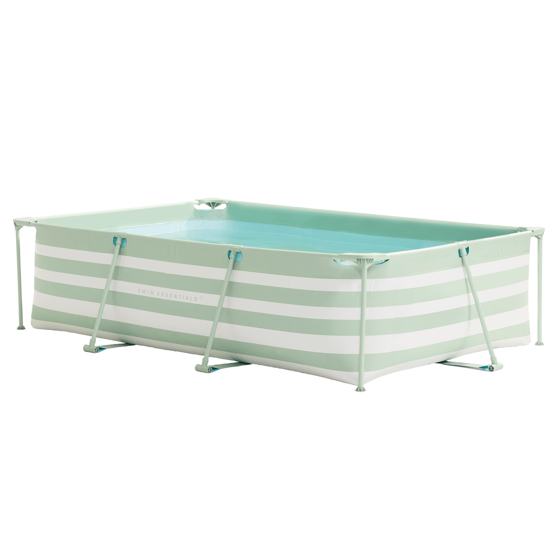 Essence | Piscine de conception blanche verte 300x200x75 cm