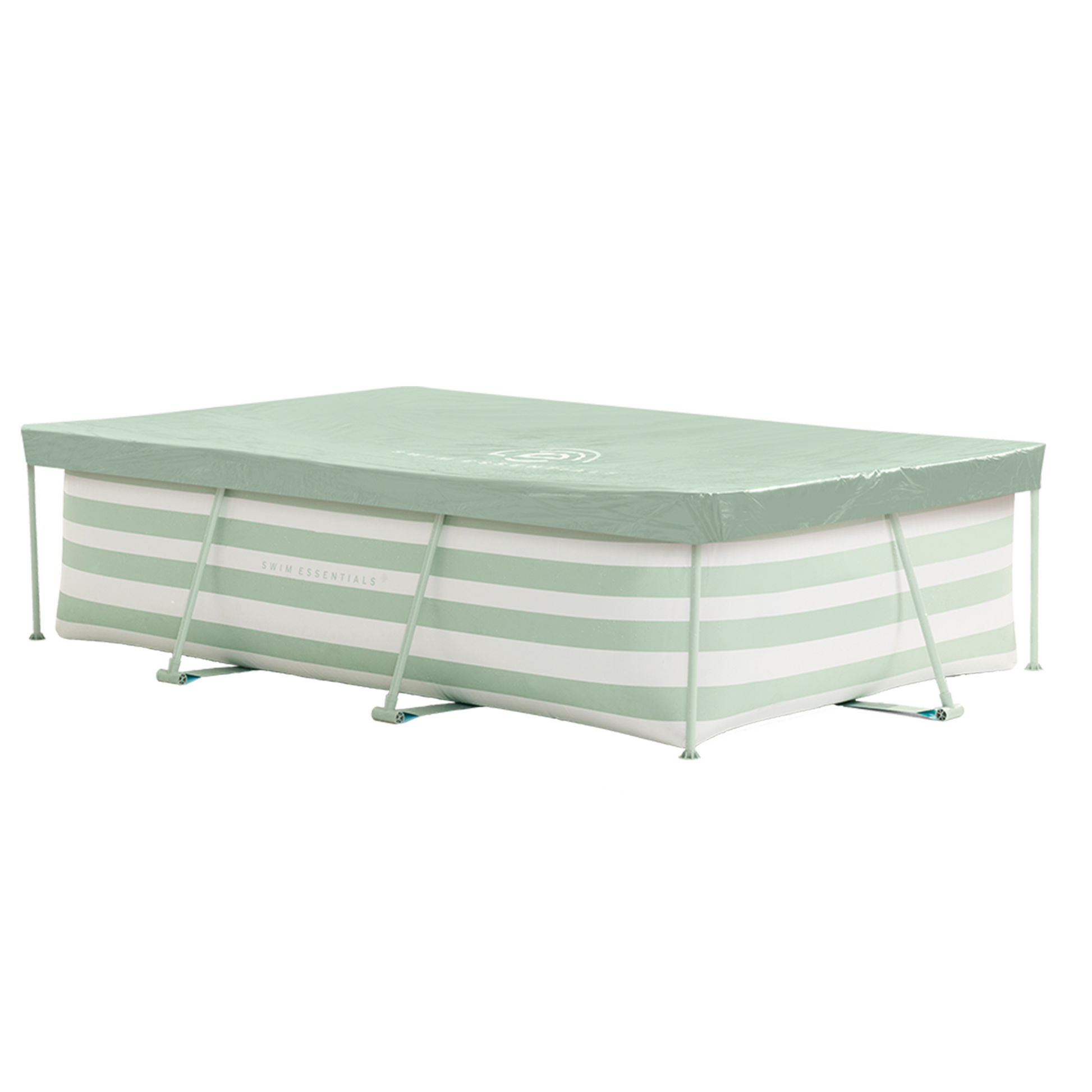 Essence | Piscine de conception blanche verte 300x200x75 cm