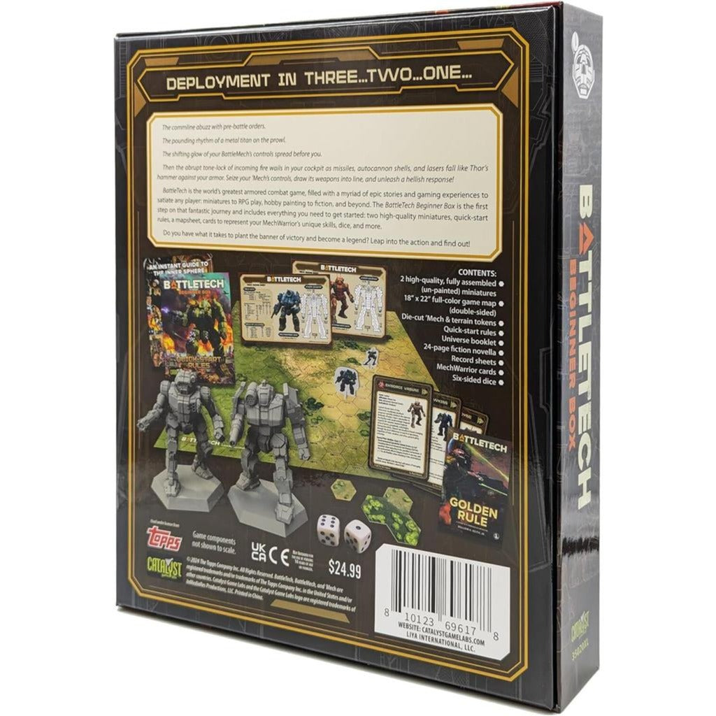 Battletech du réseau des joueurs européens: Boîte débutante (40e anniversaire)