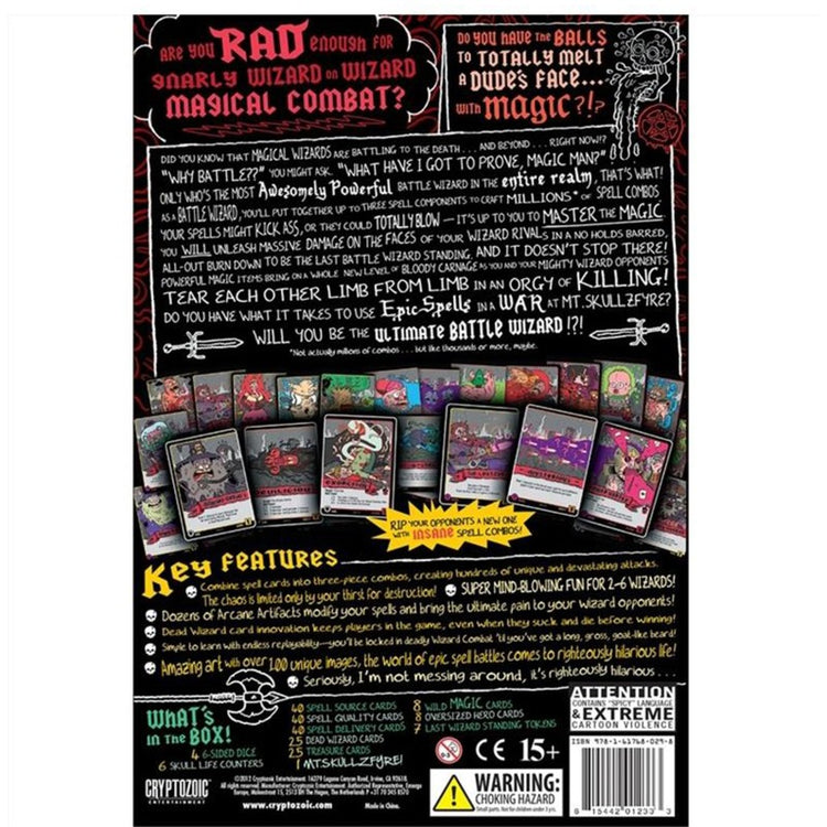 Le réseau européen des joueurs Spell Wars of the Battle Wizards: Duel at Mt.