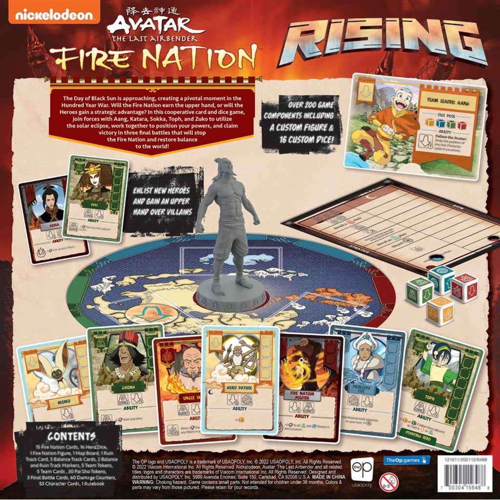 Réseau de joueurs européens Rising Avatar The Last Airbender: Fire Nation